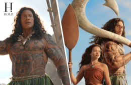 Moana Live-Action Maui First Look Dwayne Johnson