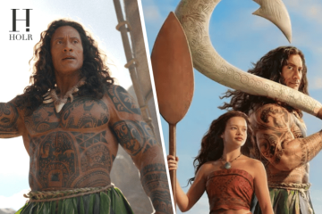 Moana Live-Action Maui First Look Dwayne Johnson