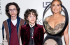 Jennifer Lopez Marks Twins’ 18th in Chic Pink Slip Dress