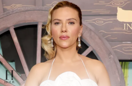 Scarlett Johansson Makeup-Free on The Exorcist Set