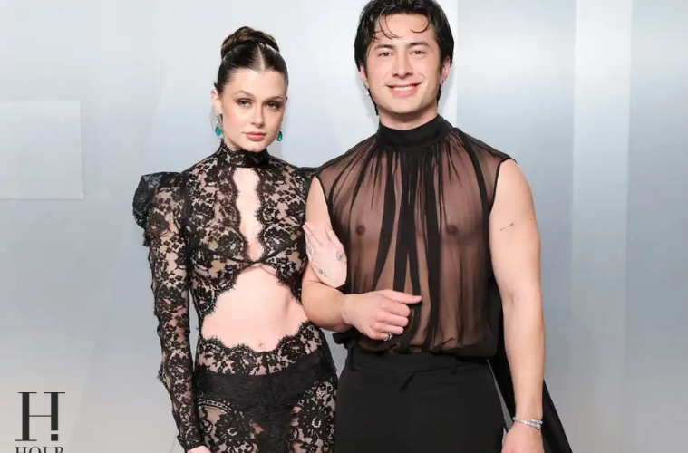 Hudson Williams & Katelyn Larson Debut at Vanity Fair Oscars Party