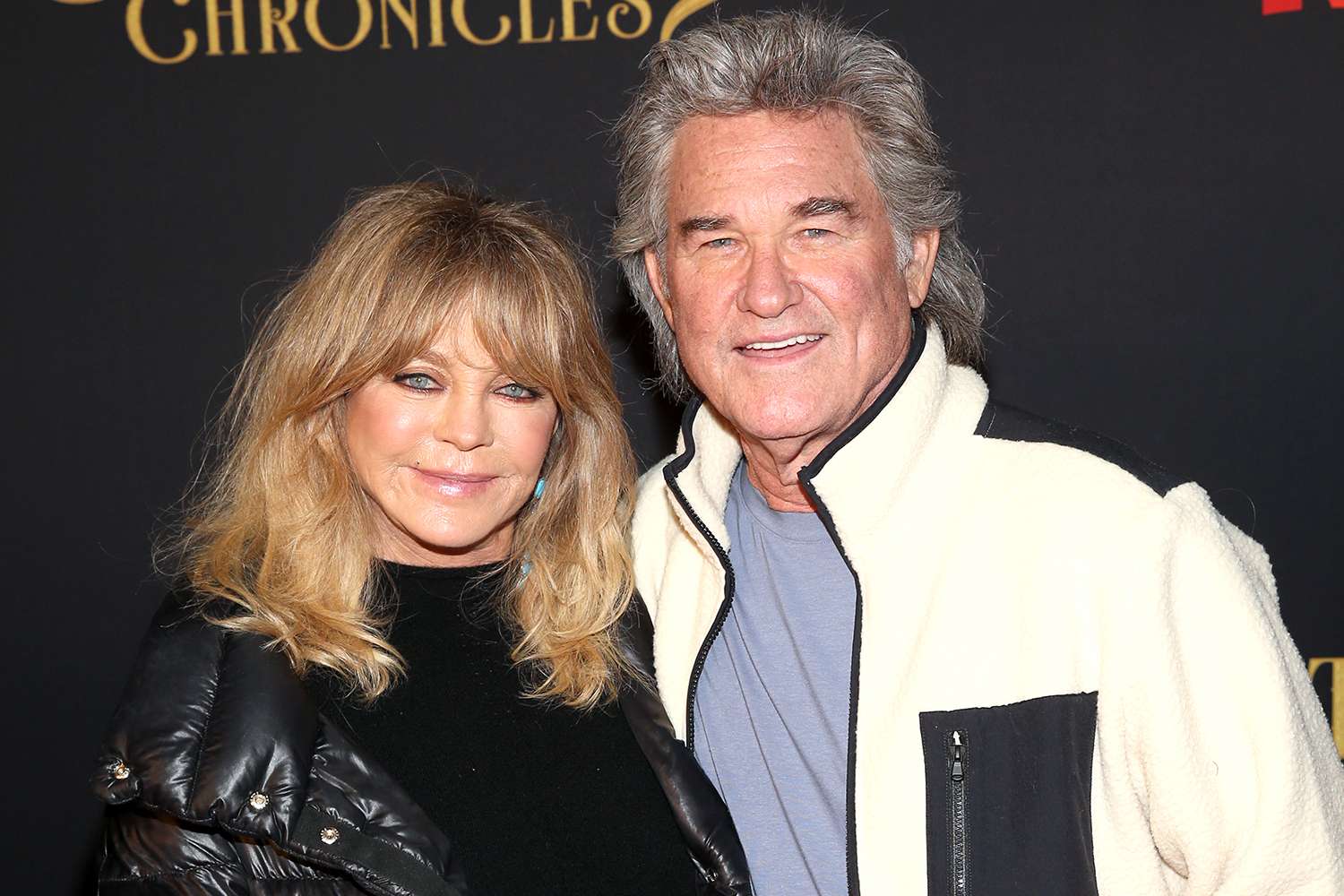 Goldie Hawn & Kurt Russell Shine in Aspen