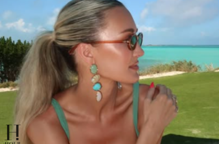 Brittany Aldean Stuns in Green Bikini During Spring Break Beach Trip