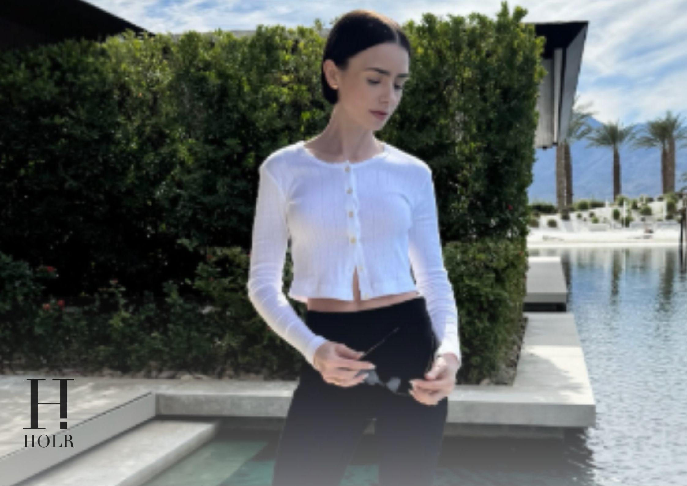 Lily Collins Gives Fans a Personal Glimpse