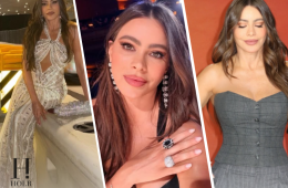 Sofía Vergara Mesmerizes at the Vanity Fair Oscar Party Entrance