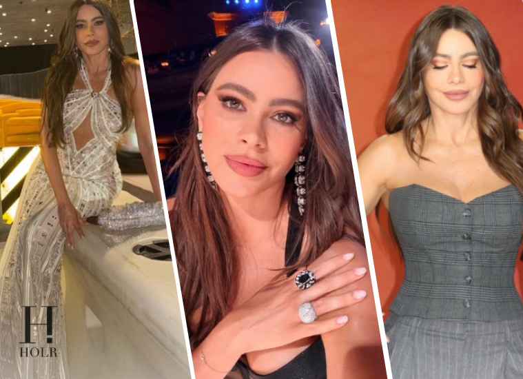 Sofía Vergara Mesmerizes at the Vanity Fair Oscar Party Entrance