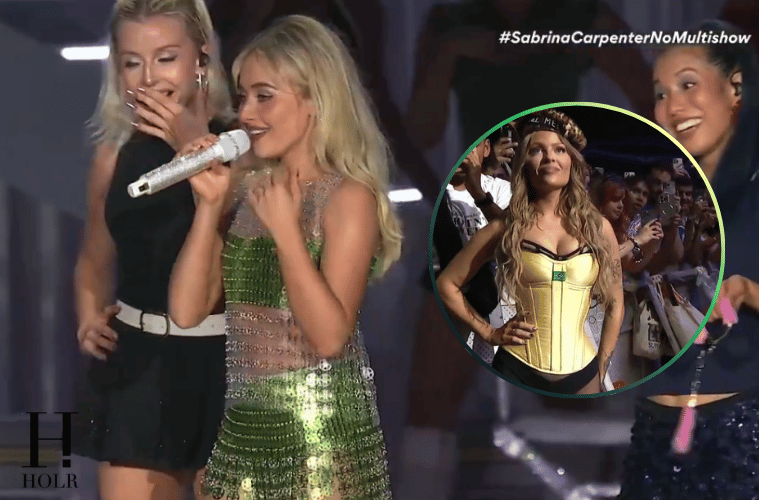 Sabrina Carpenter “Arrests” Luísa Sonza at Lollapalooza Brazil