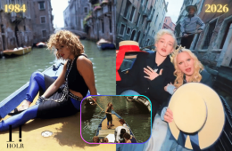 Madonna Recreates “Like a Virgin” Moment with Julia Garner in Italy