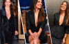 Camila Morrone Stuns in a daring blazer on The Tonight Show