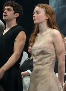 Sadie Sink & Noah Jupe Curtain Call Signals Theatre Shift