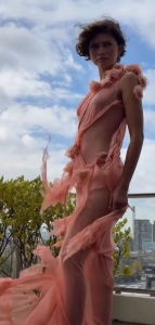 Zendaya Stuns in Avant-Garde Matières Fécales Look in Paris