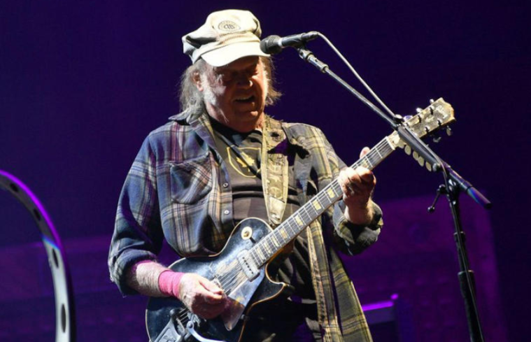 Neil Young Writing Protest Songs About President