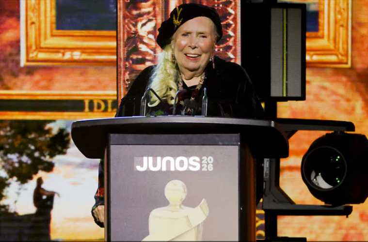 Junos 2026: Joni Mitchell, Rush, The Beaches Make History