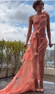 Zendaya Stuns in Avant-Garde Matières Fécales Look in Paris