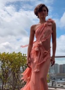 Zendaya Stuns in Avant-Garde Matières Fécales Look in Paris