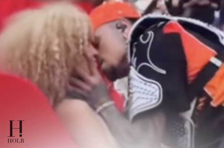 Chris Brown Sparks Debate After Onstage Kiss