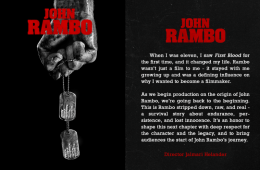Sylvester Stallone Announces John Rambo Is Now in Production
