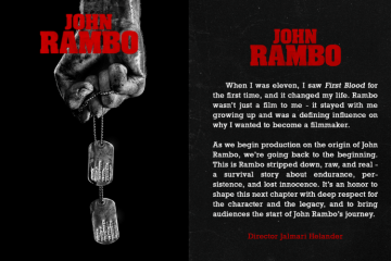 Sylvester Stallone Announces John Rambo Is Now in Production