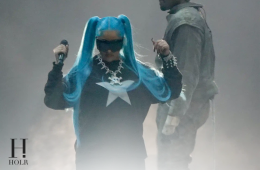 Kanye West North West Los Angeles Stage Moment