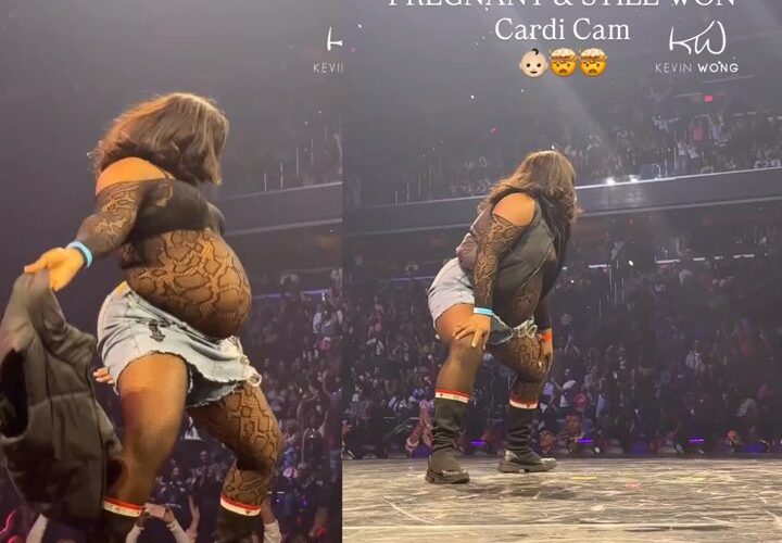 Pregnant Fan Wins $5K at Cardi B DC Concert Dance Contest