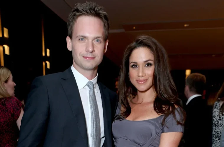 Meghan Markle Reconnects With Patrick J. Adams in Playful Exchange