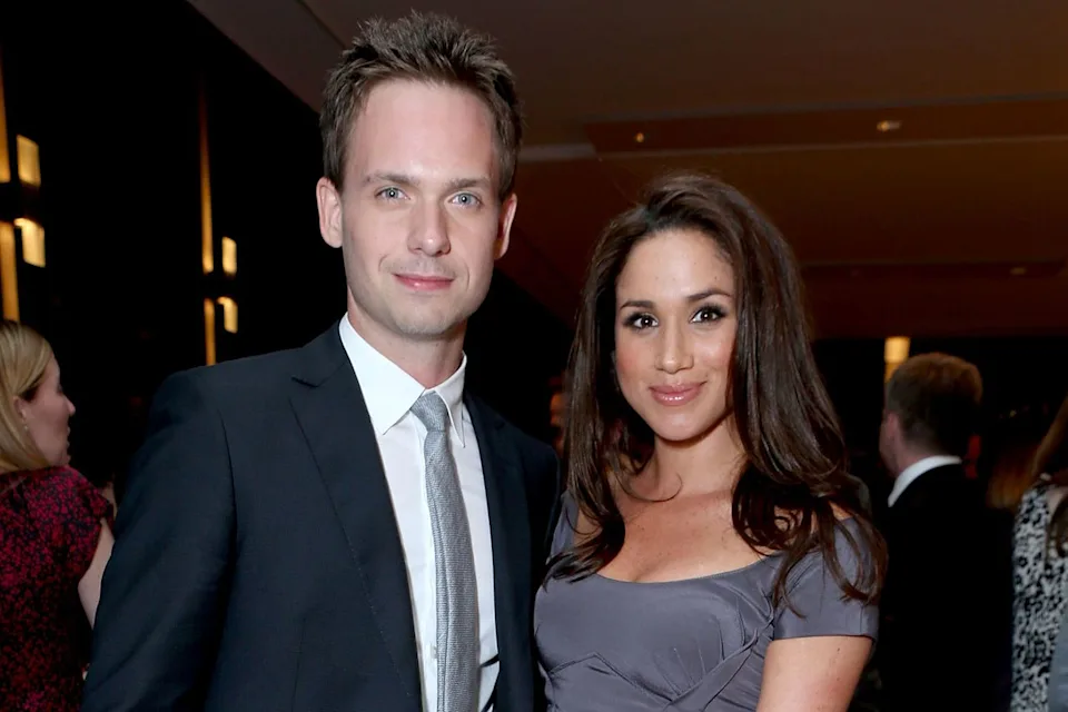 Meghan Markle Reconnects With Patrick J. Adams in Playful Exchange