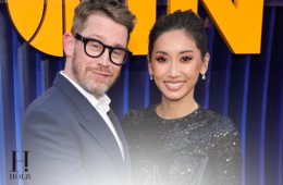 Macaulay Culkin Brenda Song Running Point Premiere