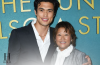 Charles Melton Brings Mom to Beef Premiere