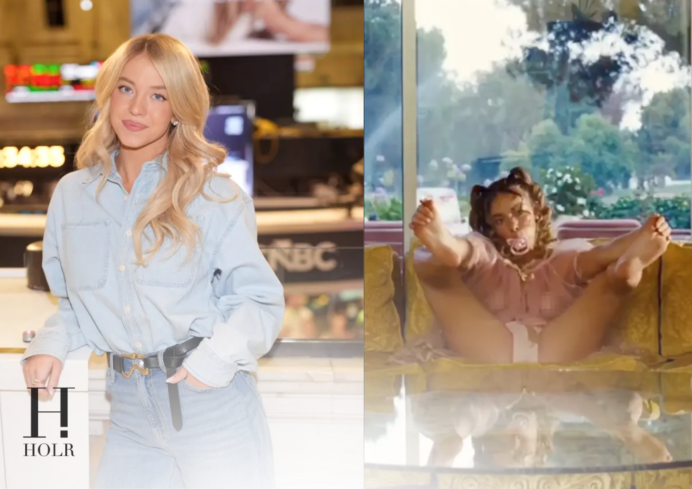 Sydney Sweeney Euphoria OnlyFans Baby Costume Scene