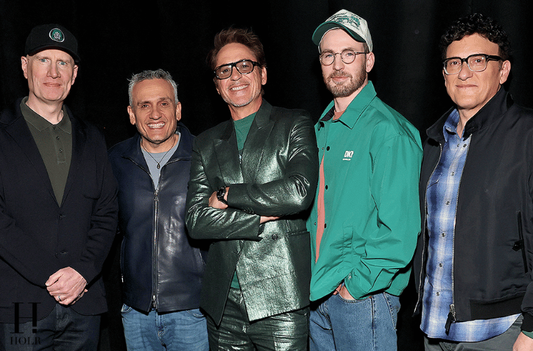 Chris Evans Reunites With Marvel Icons at CinemaCon