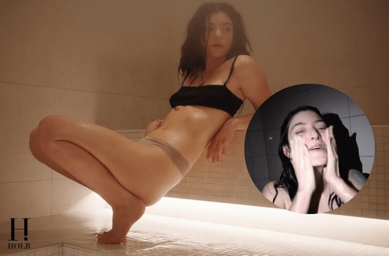 Lorde Shower Video in the Dark Sparks Viral Buzz