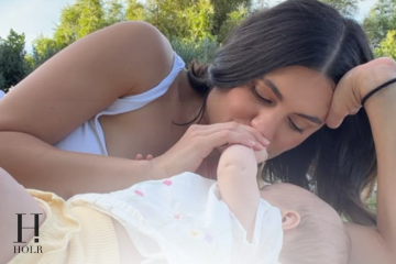 Hayley Erbert Emotional Motherhood Post Everley