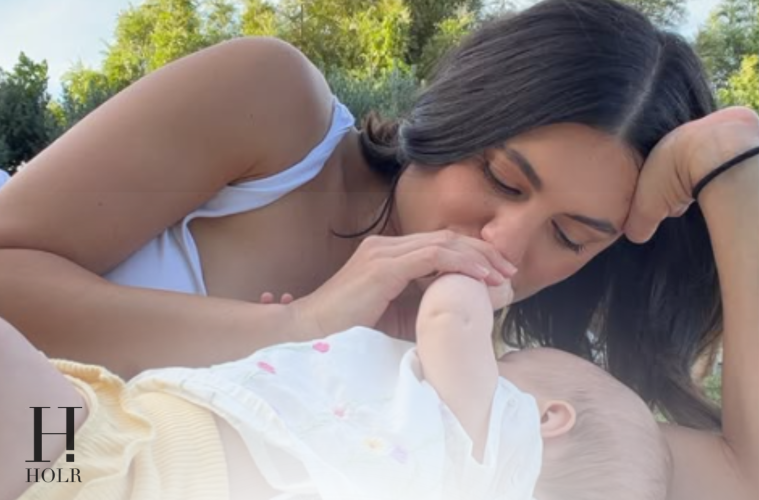 Hayley Erbert Emotional Motherhood Post Everley