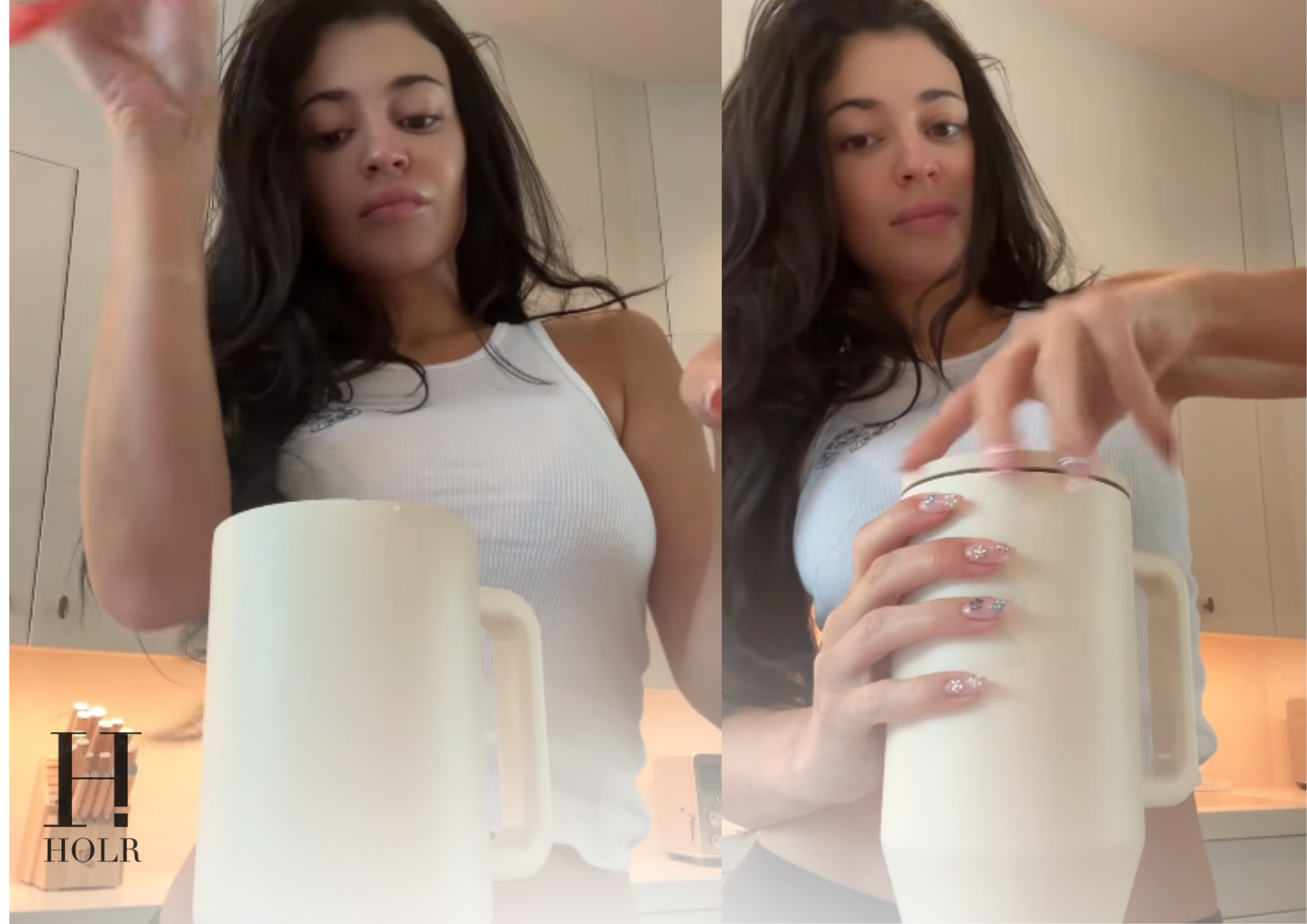 Kylie Jenner “Drink Your Skincare” Launch