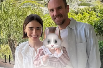 Lily Collins Easter Post Melts Hearts
