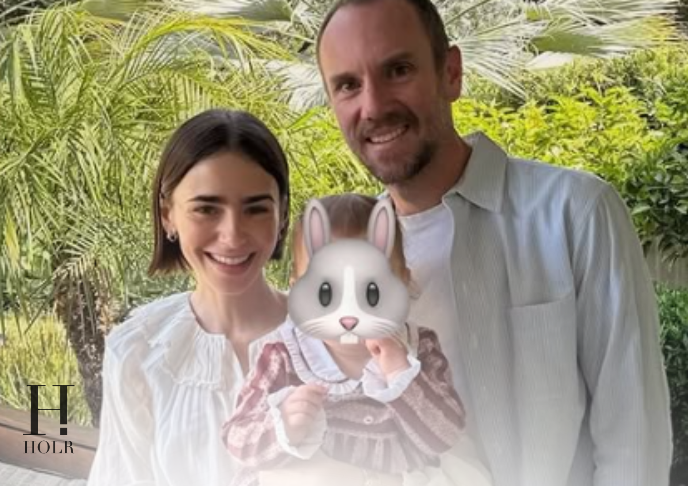 Lily Collins Easter Post Melts Hearts