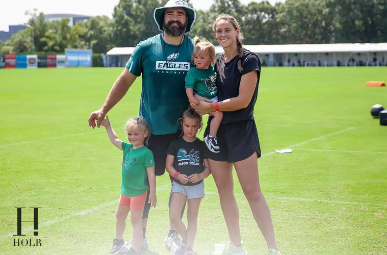 Kylie Kelce Easter Bunny Parenting Choice