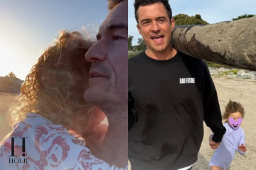 Orlando Bloom FaceTime Daughter Daisy Photos