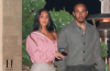 Kim Kardashian & Lewis Hamilton Twin in Malibu