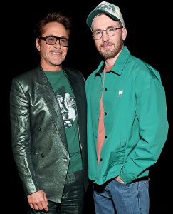 Chris Evans Reunites With Marvel Icons at CinemaCon