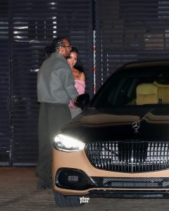 Kim Kardashian & Lewis Hamilton Go Public in Malibu