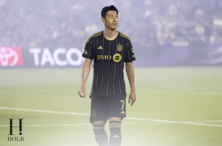 Son Heung-min Meets Outer Banks Cast at LAFC