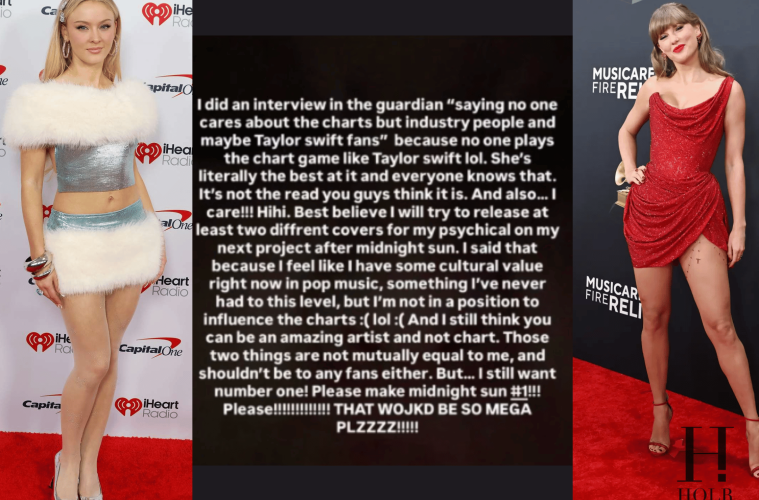 Zara Larsson Clarifies Taylor Swift Comments After Fan Backlash