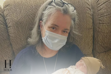 Rosie O’Donnell Meets New Grandson