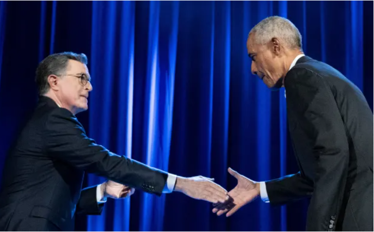 Colbert Lands Obama Interview for ‘Late Show’ Finale Run