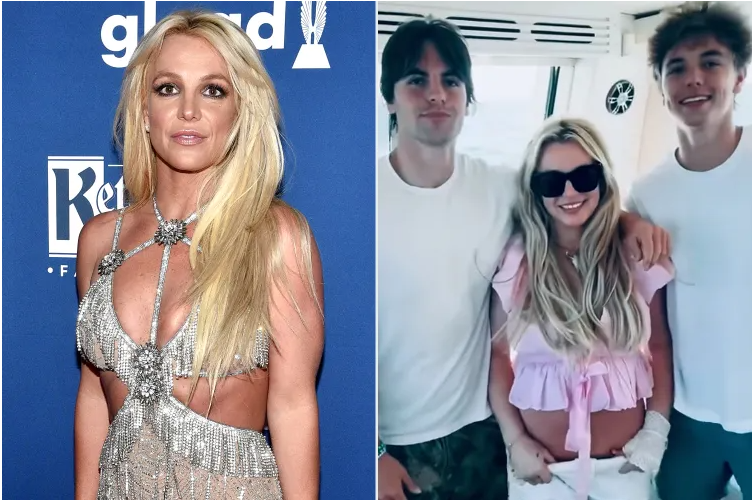Britney Spears’ Sons Helped Guide Her to Rehab