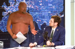 Alex Jones Goes Topless in On-Air Rant Over InfoWars Sale