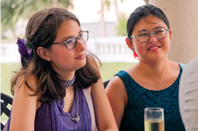 Love on the Spectrum Stars Tina Zhu Xi, Pari Kim Split