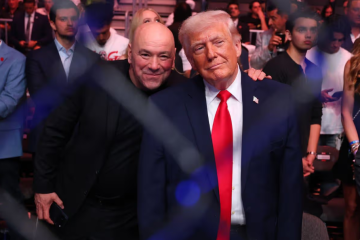 Dana White Defends Trump Ties, Says He’s ‘Never Political’