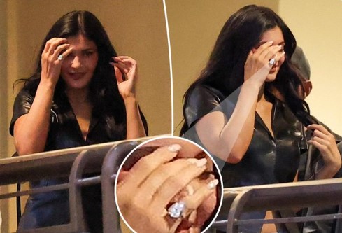Kylie Jenner Diamond Ring LA Night Sparks Rumors